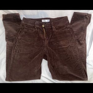 Brown Corduroy Pants | Size: 6